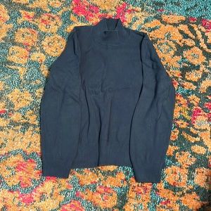 Greenish-blue crop sweater size L